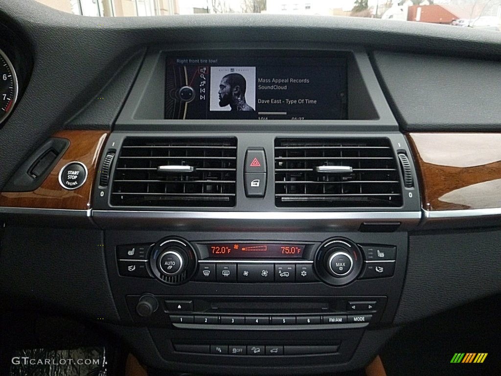 2013 X6 xDrive35i - Midnight Blue Metallic / Saddle Brown photo #32