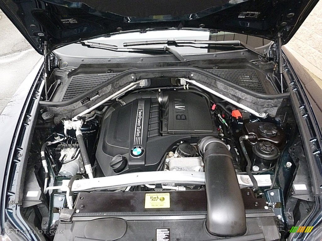 2013 X6 xDrive35i - Midnight Blue Metallic / Saddle Brown photo #36