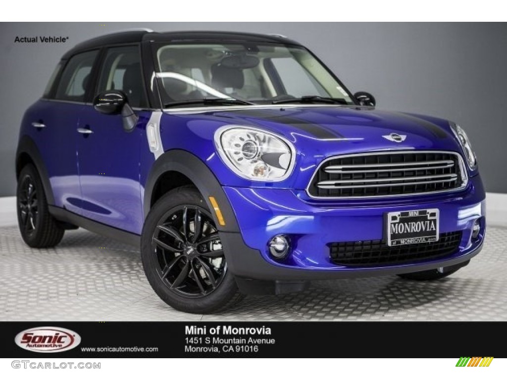 2016 Countryman Cooper - Starlight Blue Metallic / Carbon Black photo #1