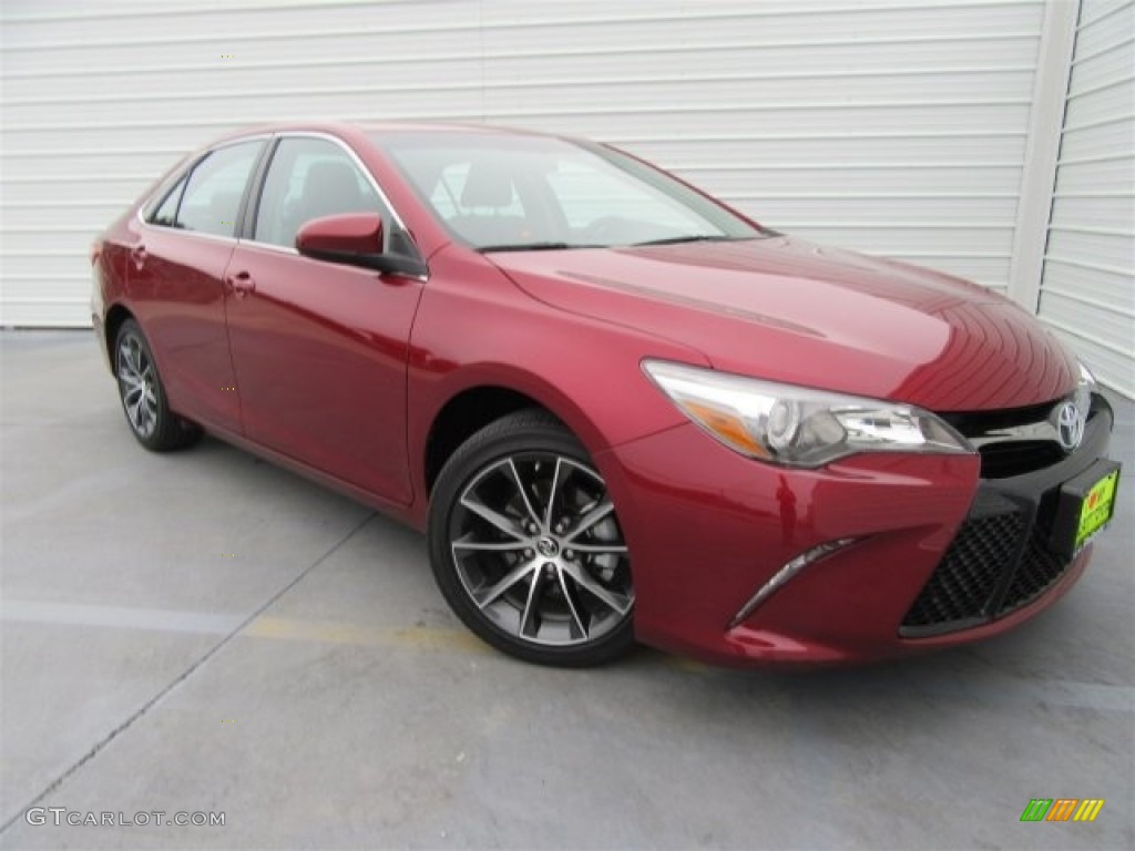 2015 Camry XSE - Ruby Flare Pearl / Black photo #1