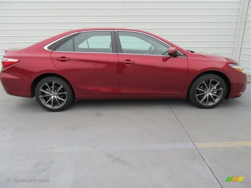 2015 Camry XSE - Ruby Flare Pearl / Black photo #4