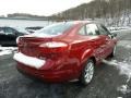 2016 Ruby Red Metallic Ford Fiesta SE Sedan  photo #4