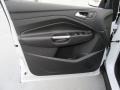 Charcoal Black 2017 Ford Escape SE Door Panel