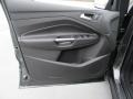 Charcoal Black 2017 Ford Escape SE Door Panel