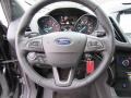 2017 Ford Escape Charcoal Black Interior Steering Wheel Photo