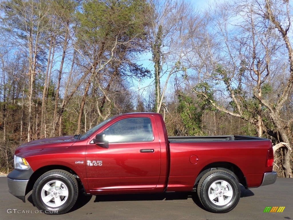 2017 1500 Tradesman Regular Cab - Delmonico Red Pearl / Black/Diesel Gray photo #1