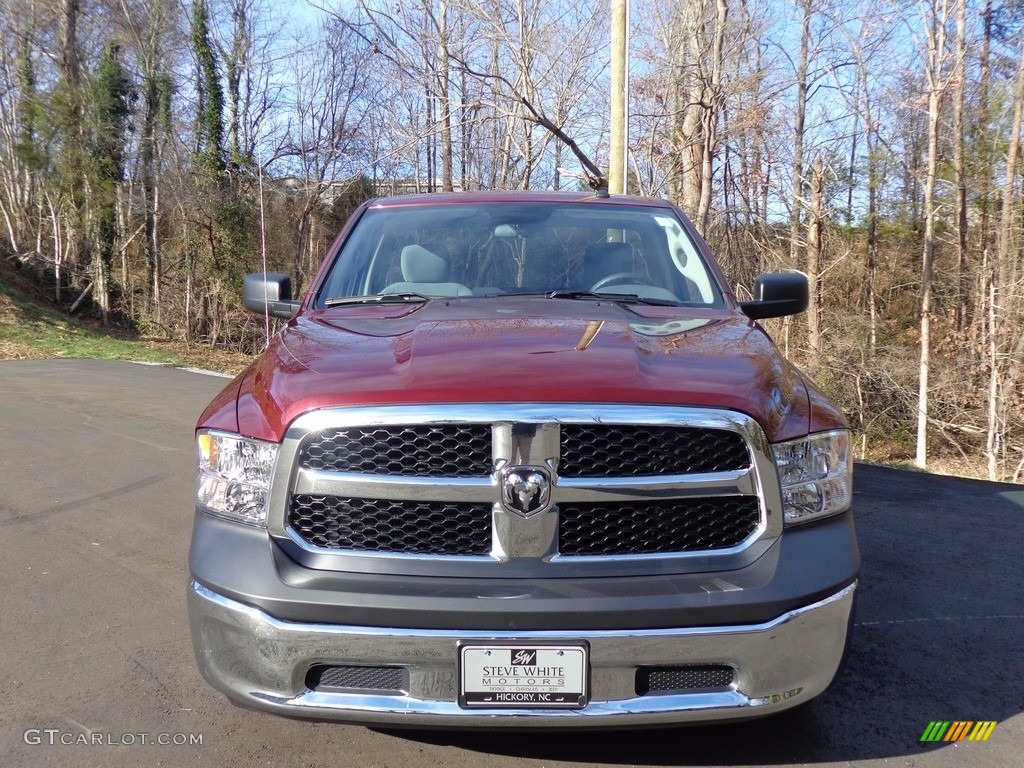 2017 1500 Tradesman Regular Cab - Delmonico Red Pearl / Black/Diesel Gray photo #3