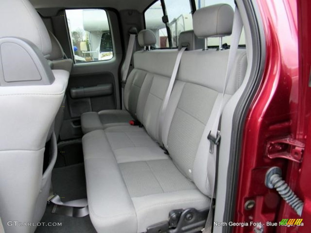 2005 F150 XLT SuperCab - Dark Copper Metallic / Tan photo #17