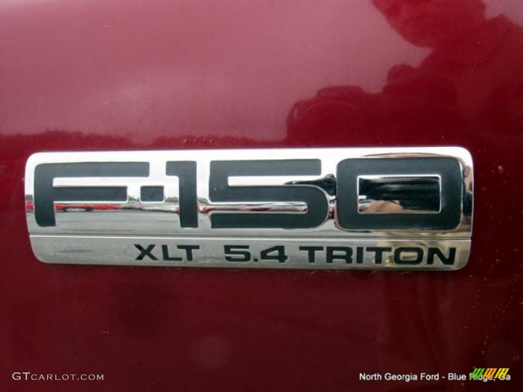2005 F150 XLT SuperCab - Dark Copper Metallic / Tan photo #30