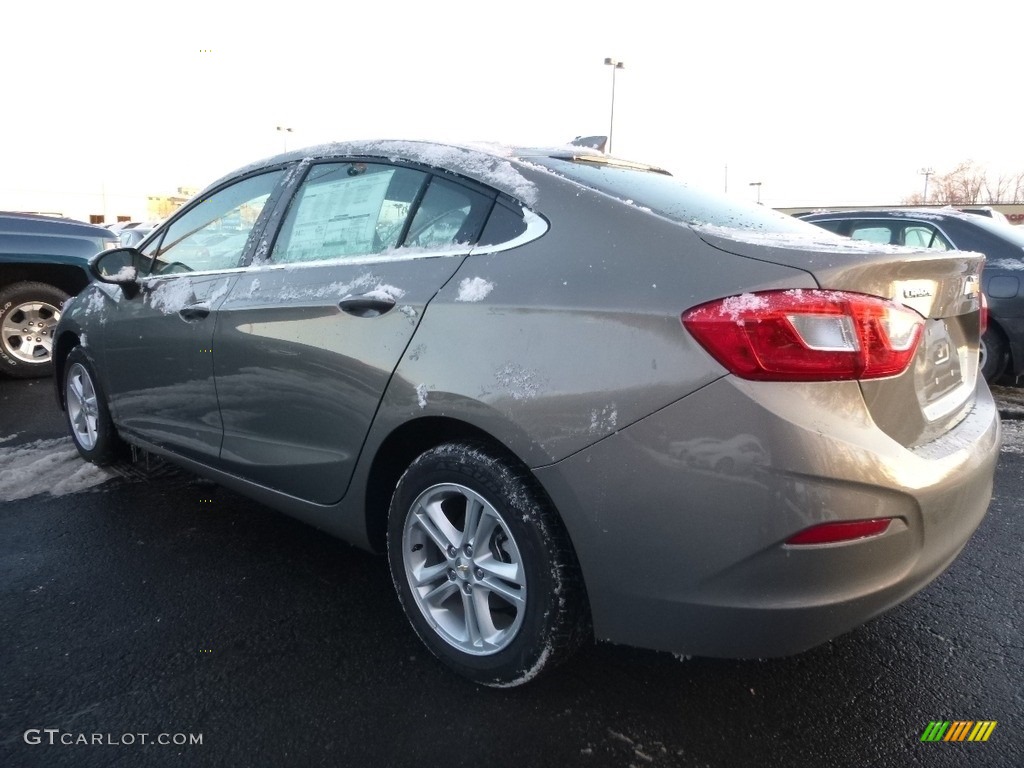 2017 Cruze LT - Pepperdust Metallic / Jet Black photo #8