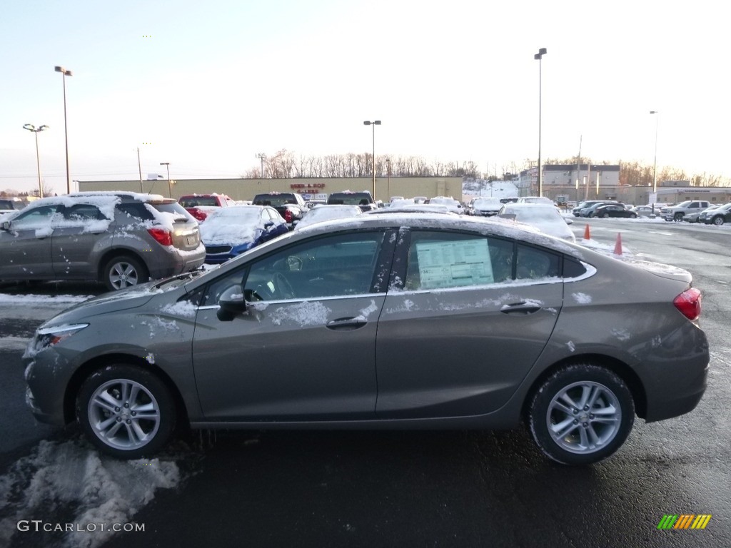 2017 Cruze LT - Pepperdust Metallic / Jet Black photo #9