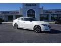 Pearl White 2016 Nissan Maxima SR