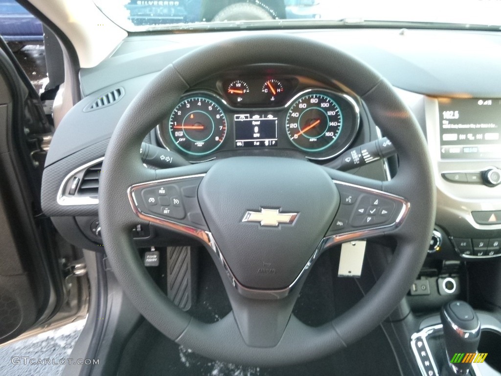 2017 Cruze LT - Pepperdust Metallic / Jet Black photo #16