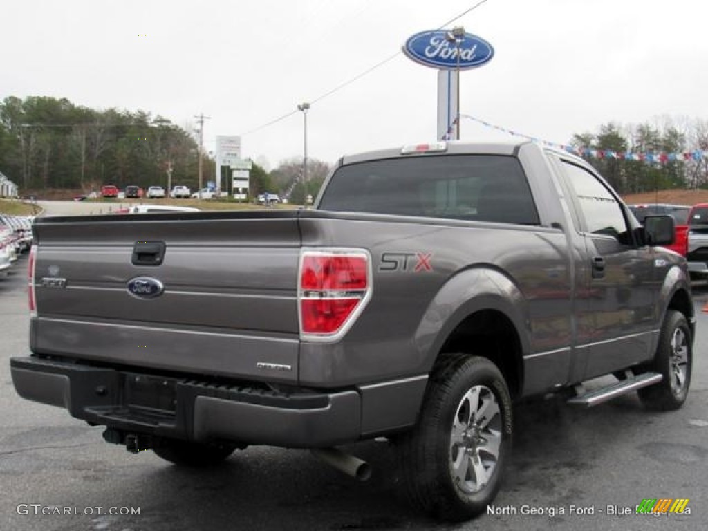 2014 F150 XLT Regular Cab - Sterling Grey / Steel Grey photo #5