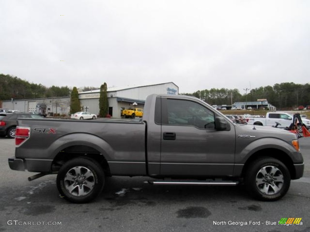 2014 F150 XLT Regular Cab - Sterling Grey / Steel Grey photo #6