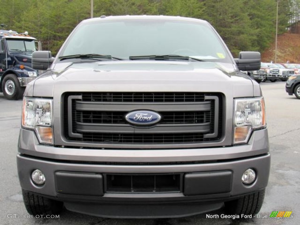 2014 F150 XLT Regular Cab - Sterling Grey / Steel Grey photo #8