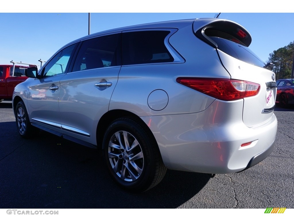 2014 QX60 3.5 AWD - Glacial Silver / Graphite photo #5