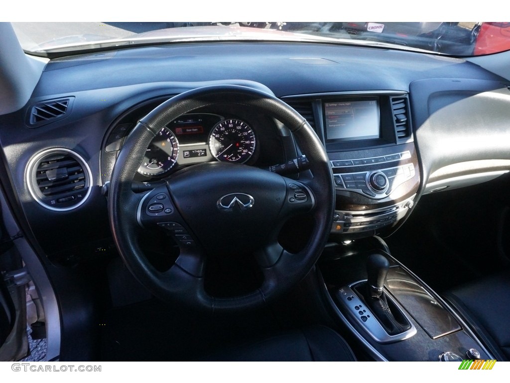 2014 QX60 3.5 AWD - Glacial Silver / Graphite photo #10