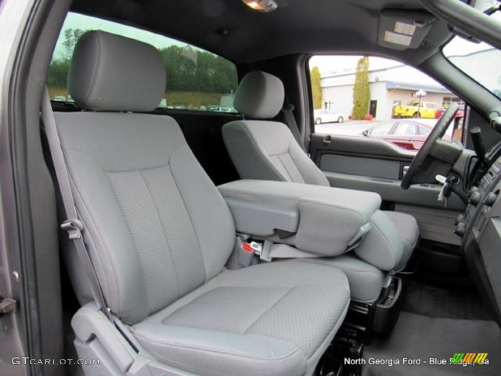 2014 F150 XLT Regular Cab - Sterling Grey / Steel Grey photo #15