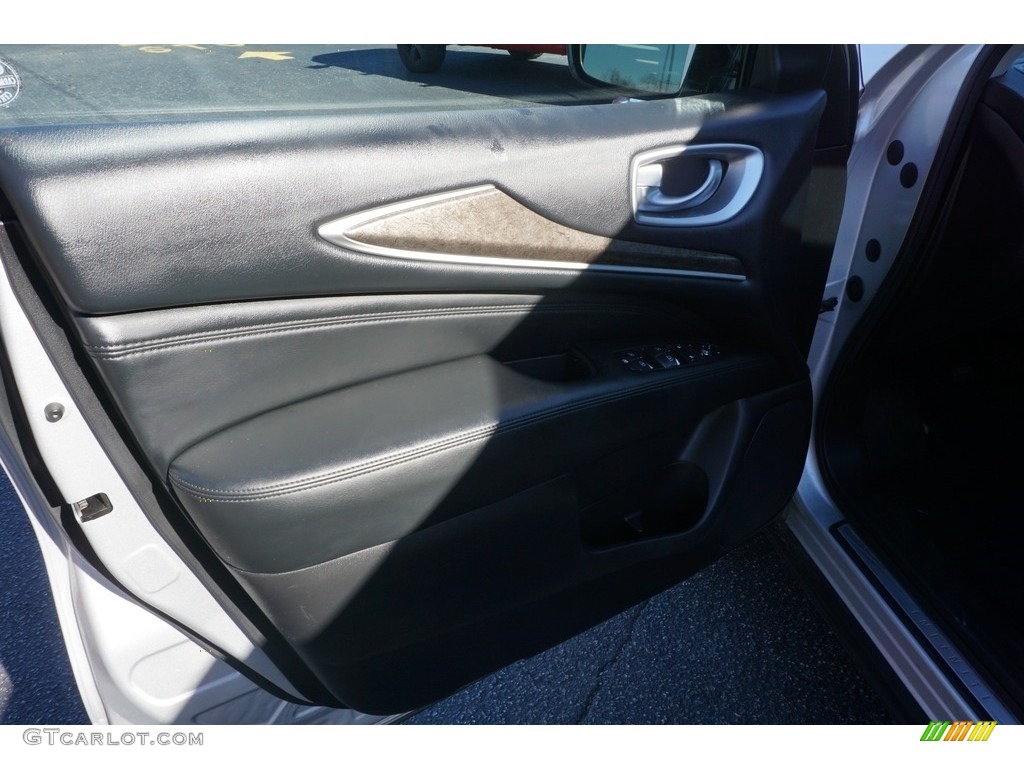 2014 QX60 3.5 AWD - Glacial Silver / Graphite photo #12