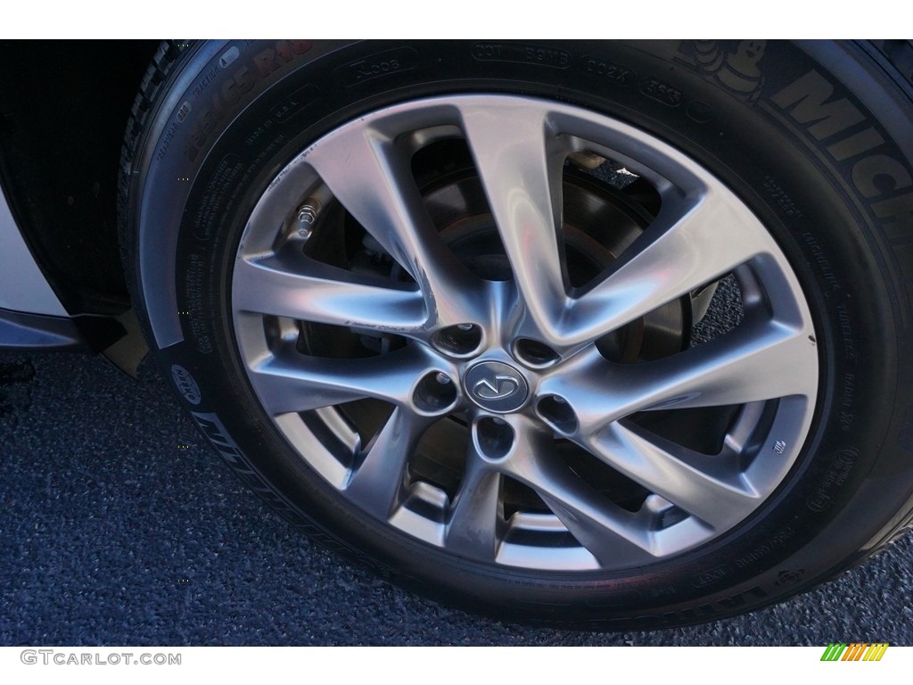 2014 QX60 3.5 AWD - Glacial Silver / Graphite photo #15