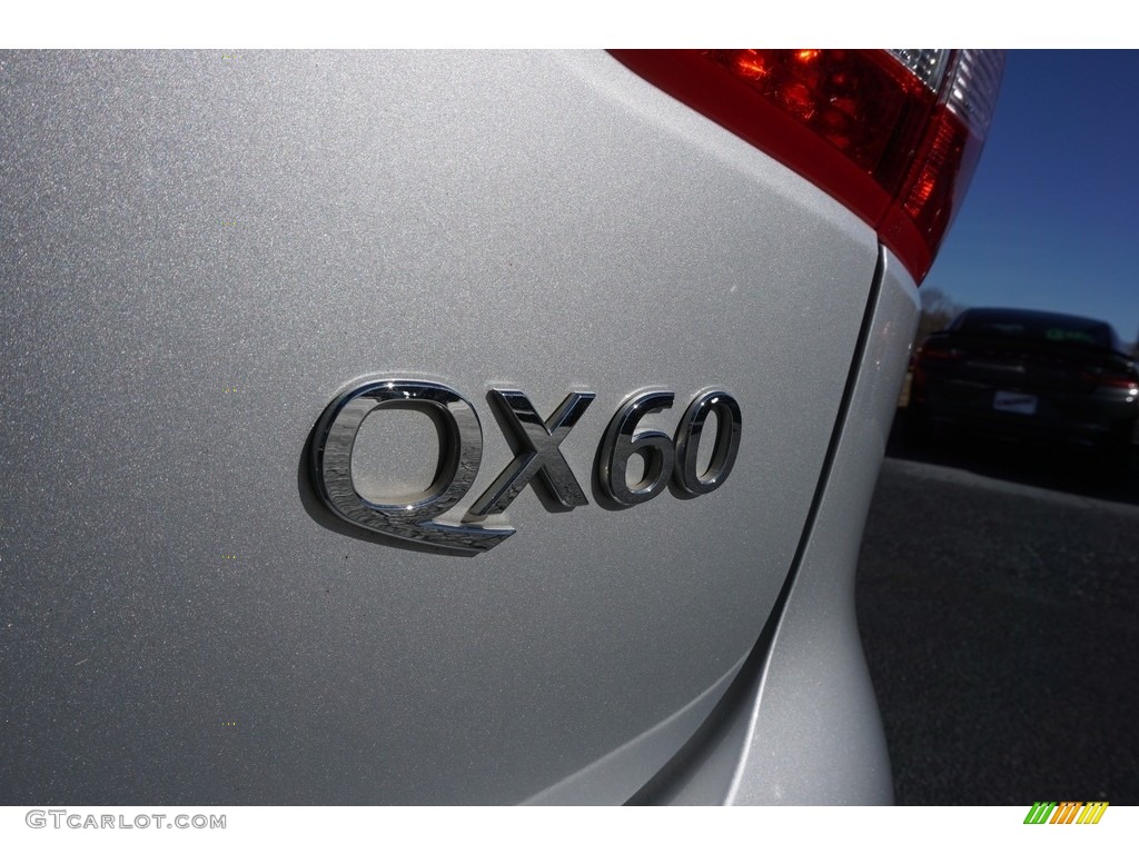 2014 QX60 3.5 AWD - Glacial Silver / Graphite photo #16