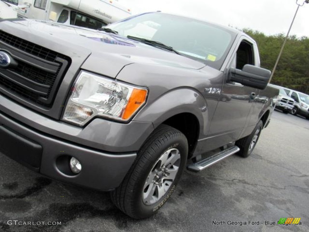 2014 F150 XLT Regular Cab - Sterling Grey / Steel Grey photo #26