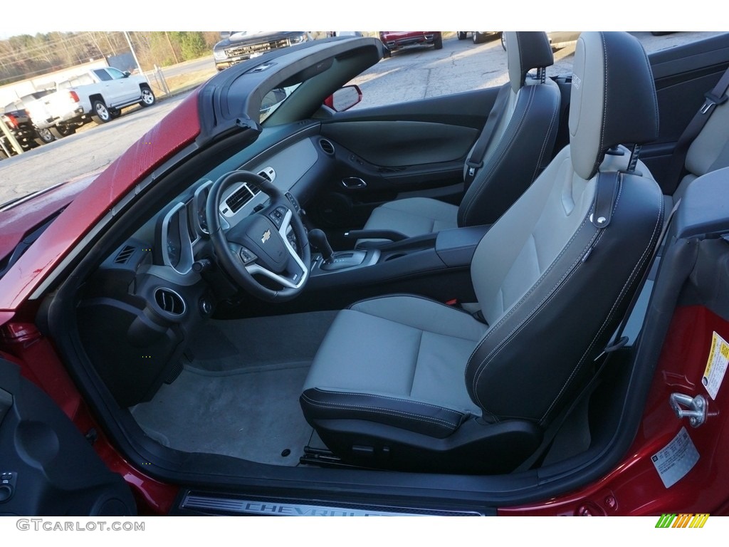 2015 Camaro SS Convertible - Crystal Red Tintcoat / Gray photo #9
