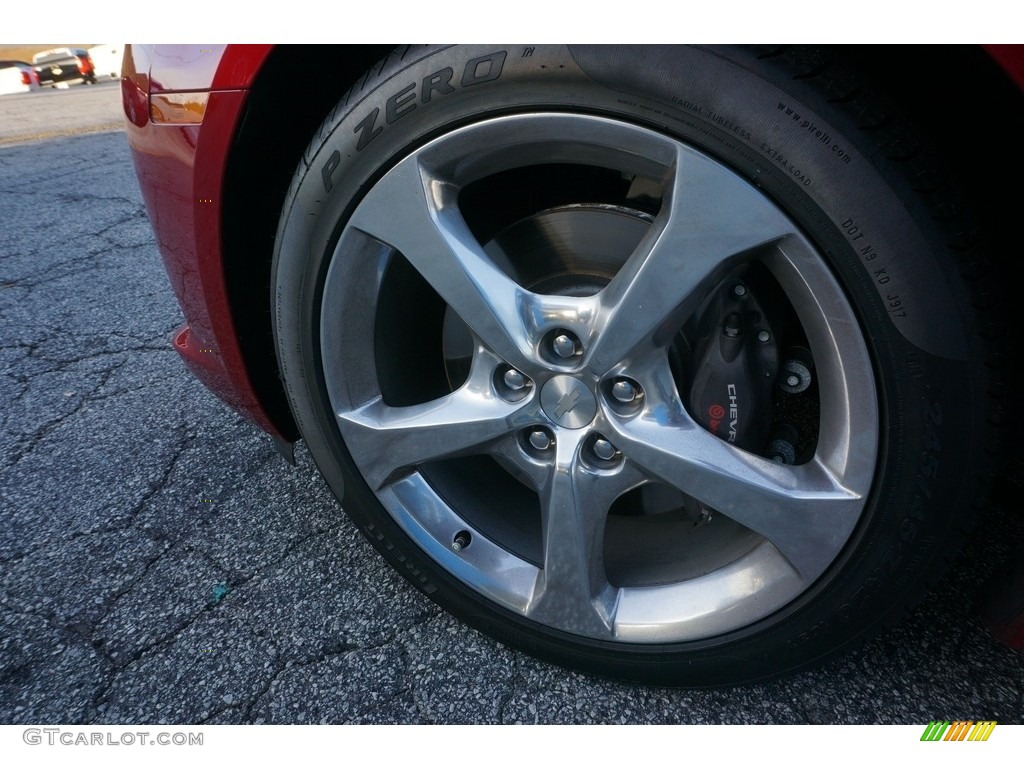 2015 Camaro SS Convertible - Crystal Red Tintcoat / Gray photo #13