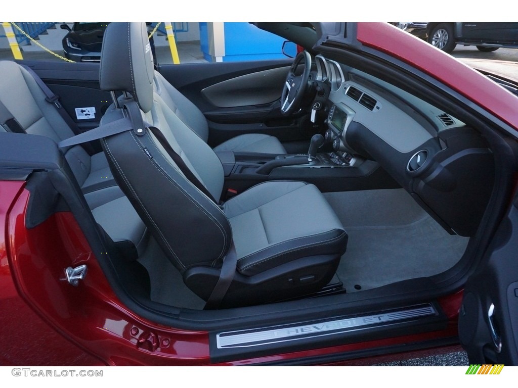 2015 Camaro SS Convertible - Crystal Red Tintcoat / Gray photo #15