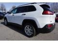 2017 Bright White Jeep Cherokee Sport  photo #2