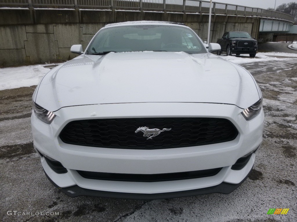 2017 Mustang V6 Convertible - Oxford White / Ebony photo #8