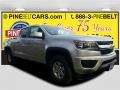 2017 Silver Ice Metallic Chevrolet Colorado WT Crew Cab 4x4  photo #1