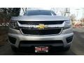 2017 Silver Ice Metallic Chevrolet Colorado WT Crew Cab 4x4  photo #2