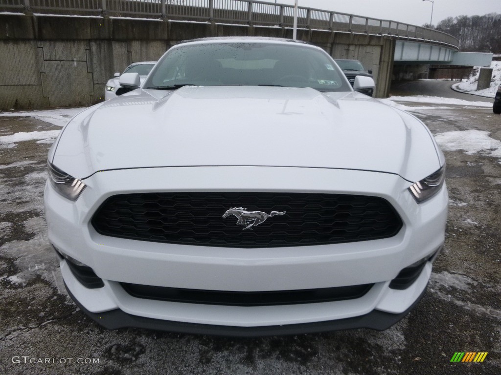 2017 Mustang V6 Convertible - Oxford White / Ebony photo #8
