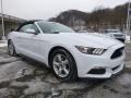 2017 Oxford White Ford Mustang V6 Convertible  photo #9