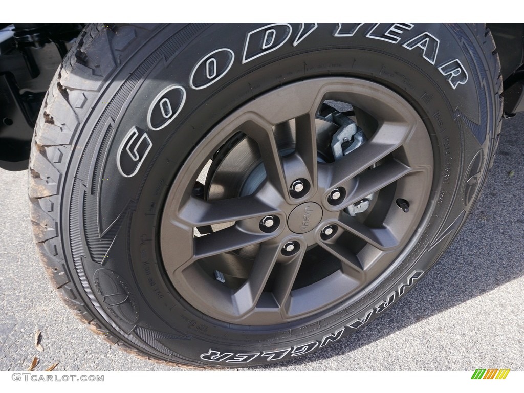 2017 Wrangler 75th Anniversary Edition 4x4 - Black / Black/Dark Saddle photo #5