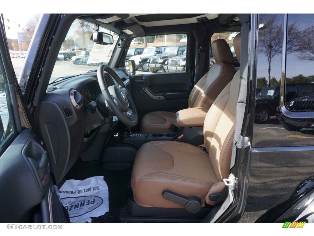 2017 Wrangler 75th Anniversary Edition 4x4 - Black / Black/Dark Saddle photo #8