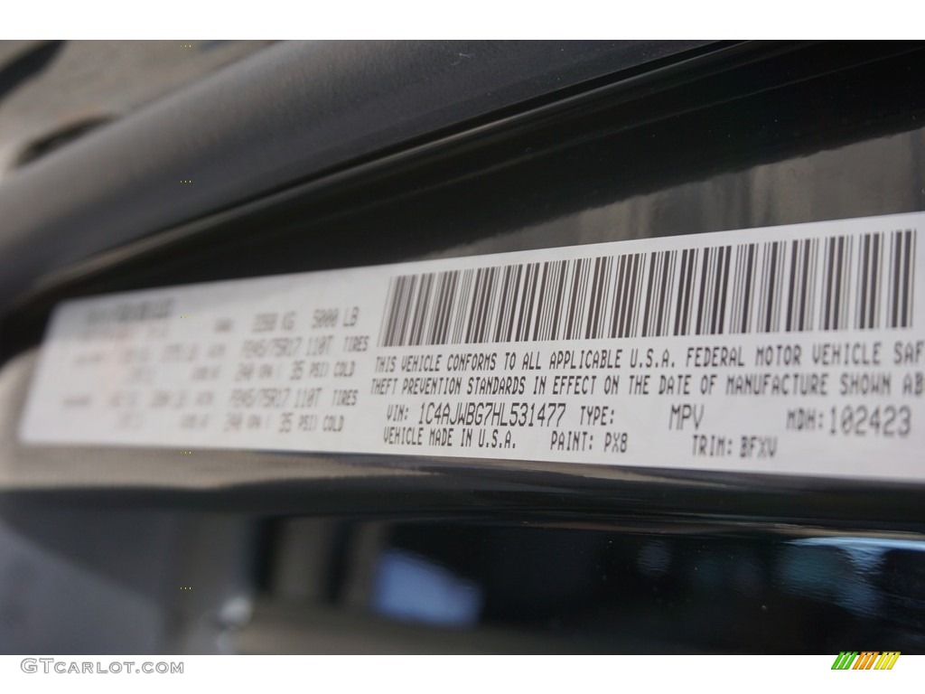 2017 Wrangler 75th Anniversary Edition 4x4 - Black / Black/Dark Saddle photo #10