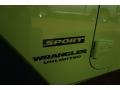 2017 Hypergreen Jeep Wrangler Unlimited Sport 4x4  photo #6