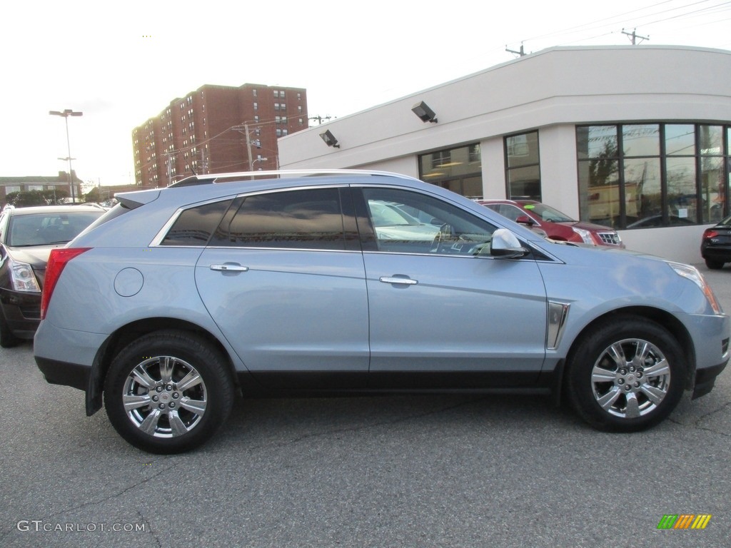 2014 SRX Luxury AWD - Glacier Blue Metallic / Ebony/Ebony photo #6