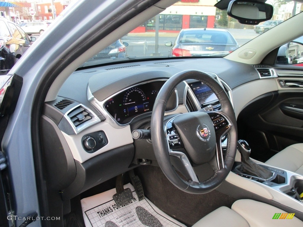 2014 SRX Luxury AWD - Glacier Blue Metallic / Ebony/Ebony photo #10