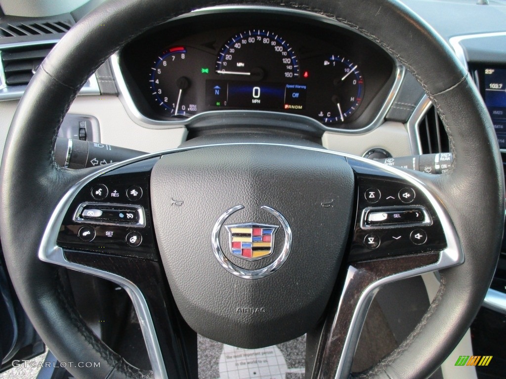 2014 SRX Luxury AWD - Glacier Blue Metallic / Ebony/Ebony photo #11