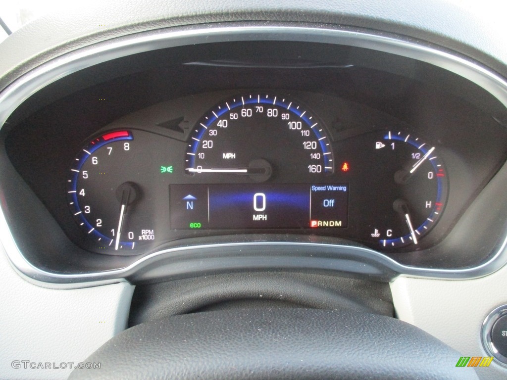 2014 SRX Luxury AWD - Glacier Blue Metallic / Ebony/Ebony photo #12