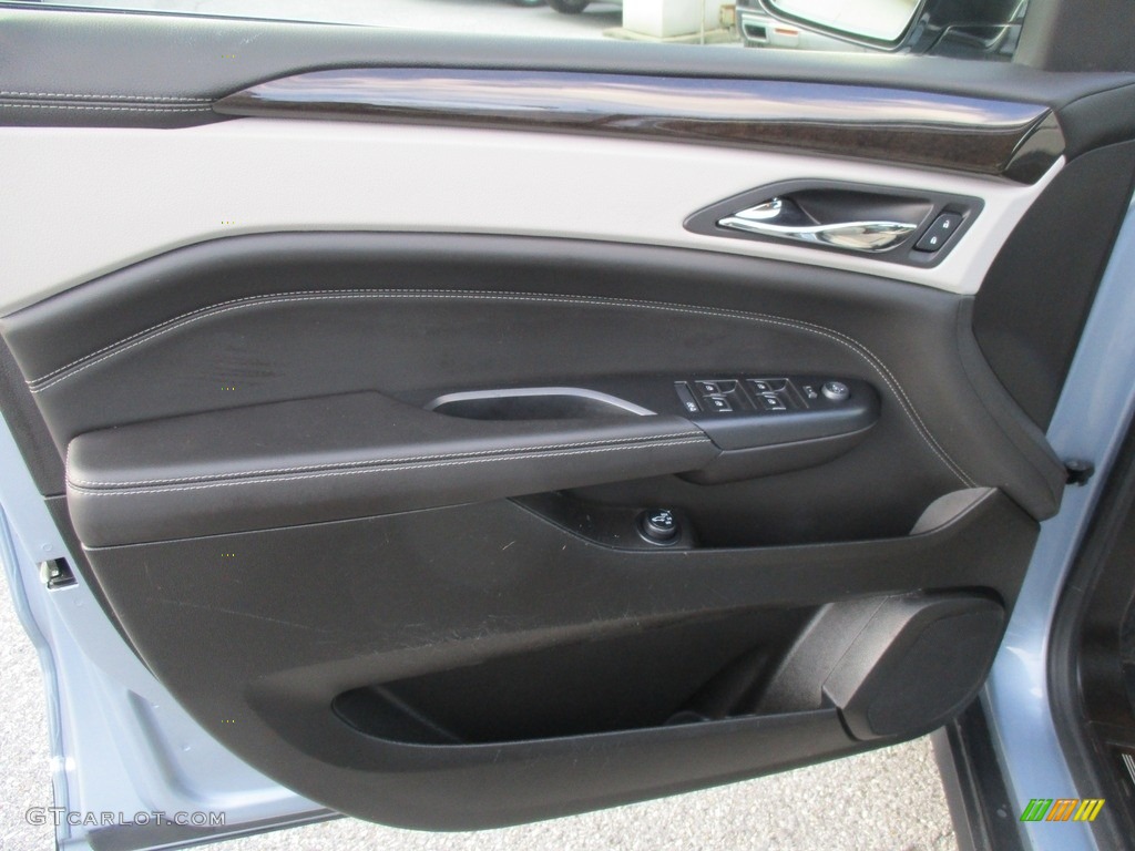 2014 SRX Luxury AWD - Glacier Blue Metallic / Ebony/Ebony photo #24