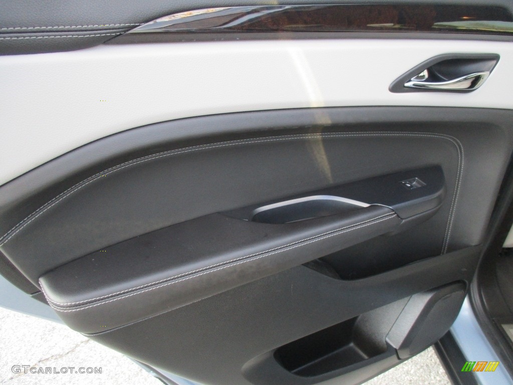 2014 SRX Luxury AWD - Glacier Blue Metallic / Ebony/Ebony photo #25