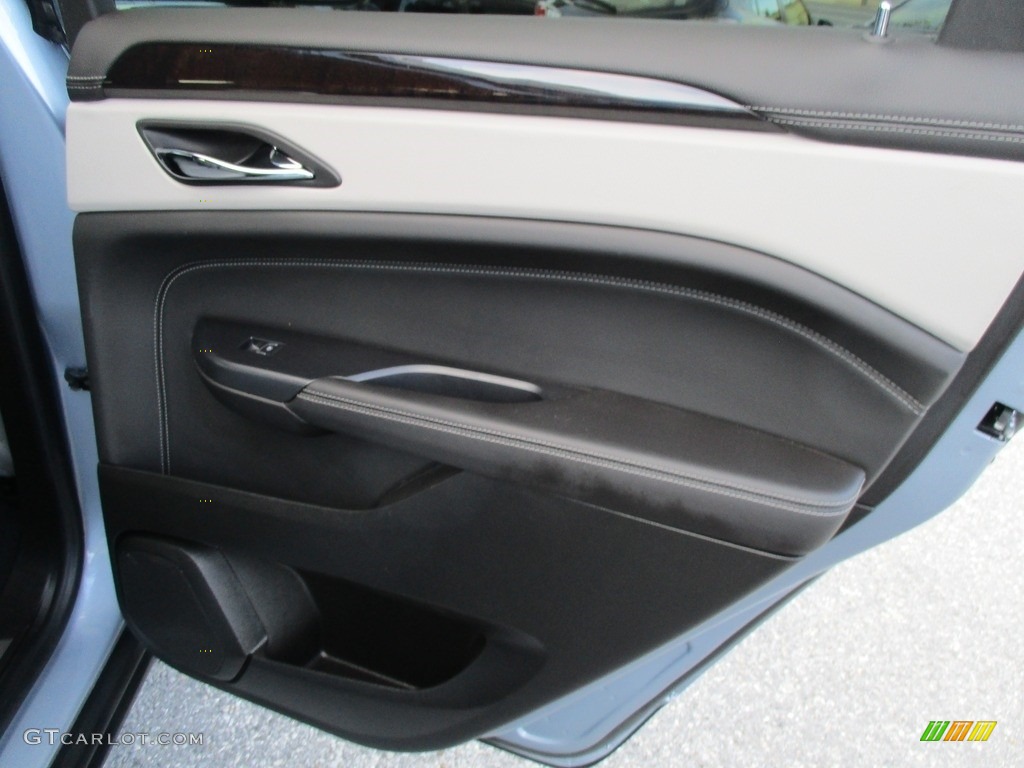2014 SRX Luxury AWD - Glacier Blue Metallic / Ebony/Ebony photo #26