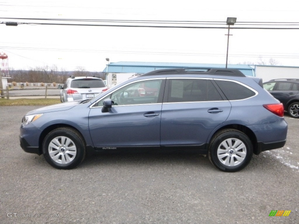 2016 Outback 2.5i Premium - Twilight Blue Metallic / Slate Black photo #10