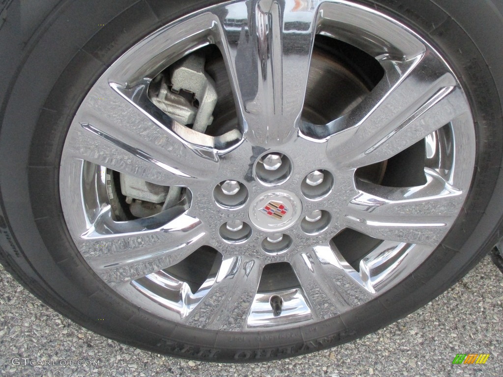 2014 SRX Luxury AWD - Glacier Blue Metallic / Ebony/Ebony photo #49