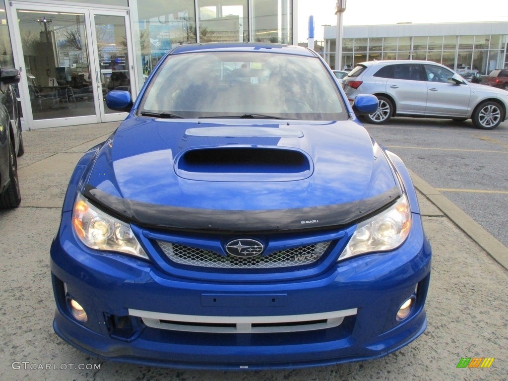 2013 Impreza WRX Premium 5 Door - WR Blue Pearl / WRX Carbon Black photo #8